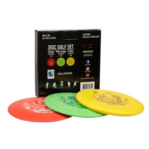 ASG Disc Golf sæt - 3 stk.